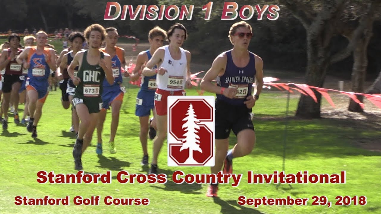 2018 XC - Stanford Invite - Division 1 Boys