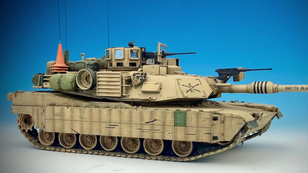 1/35 Iraq diorama with Meng Abrams