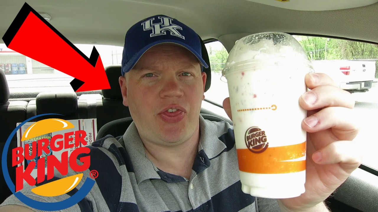 Reed Reviews Burger King Fruit Loop Milkshake