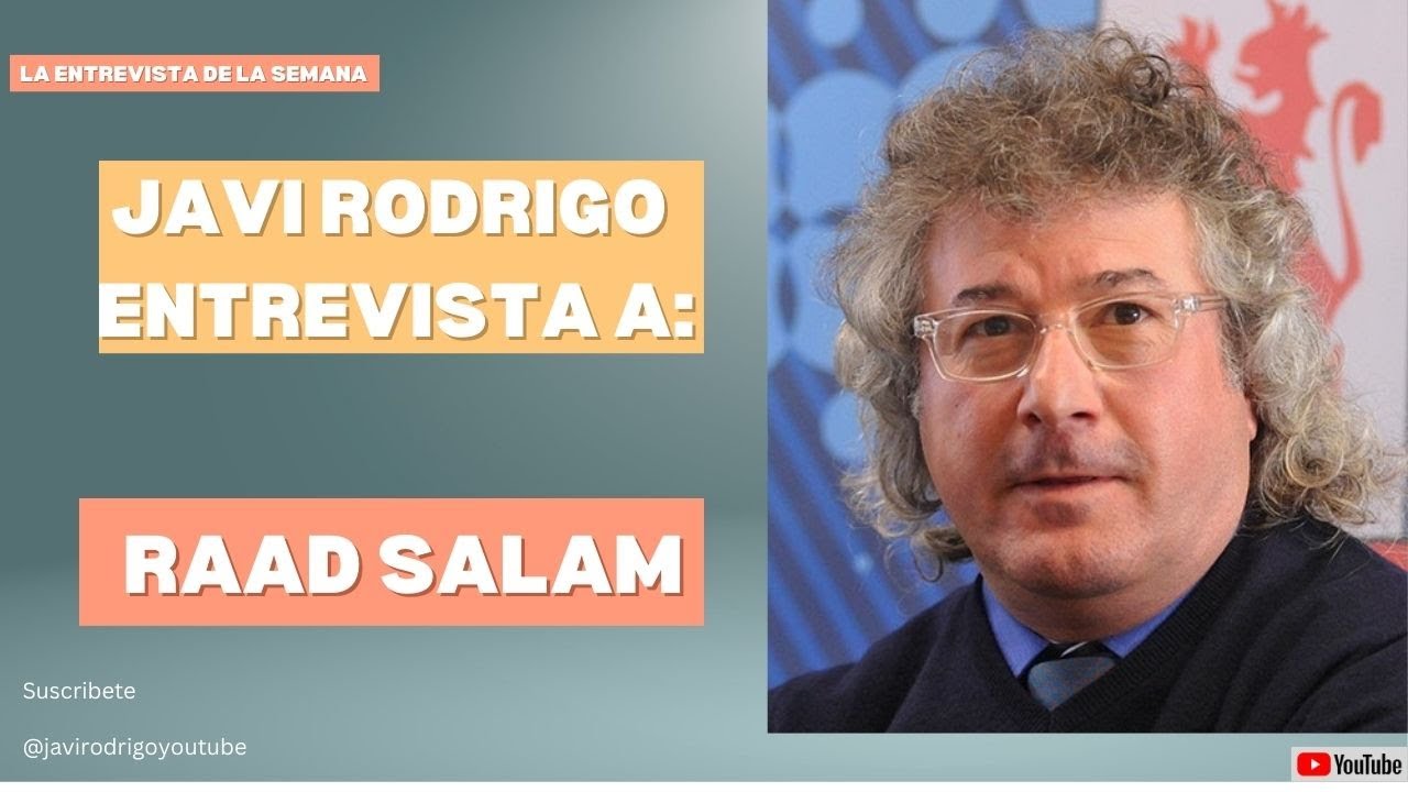 ENTREVISTA RAAD SALAM NAAMAN EN DISTRITO TV CON JAVI RODRIGO #actualidad #españa #libros #escritor