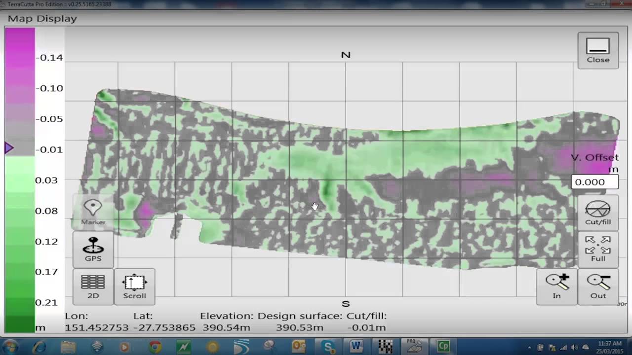 Terracutta Pro quick look at Landforming Software with VNET 1300 MYVTAC