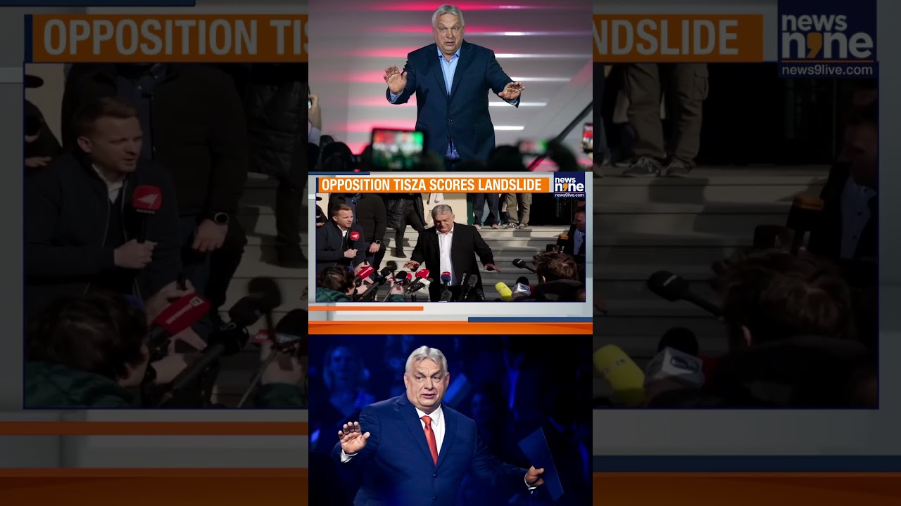 Major Political Upset in Hungary | Viktor Orban Concedes Defeat | Tisza Party Landslide Victory