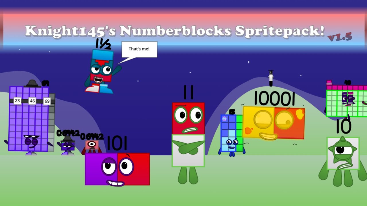 Adding some Numberblocks to my spritepack Part 30!