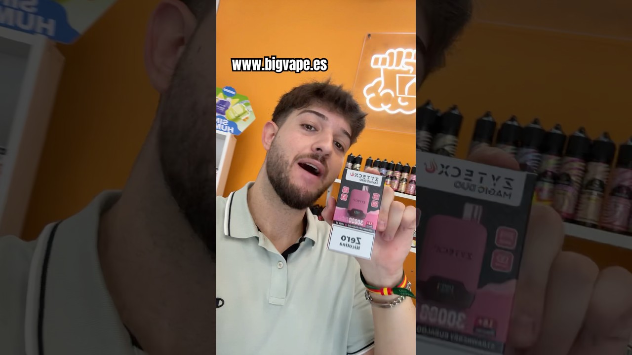 Probando el vape desechable mas barato😍