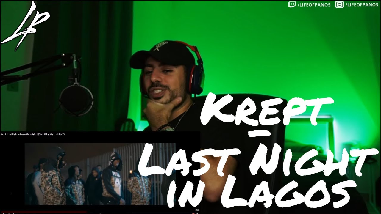 Krept - Last Night in Lagos *Reaction* | He really spoke his mind!