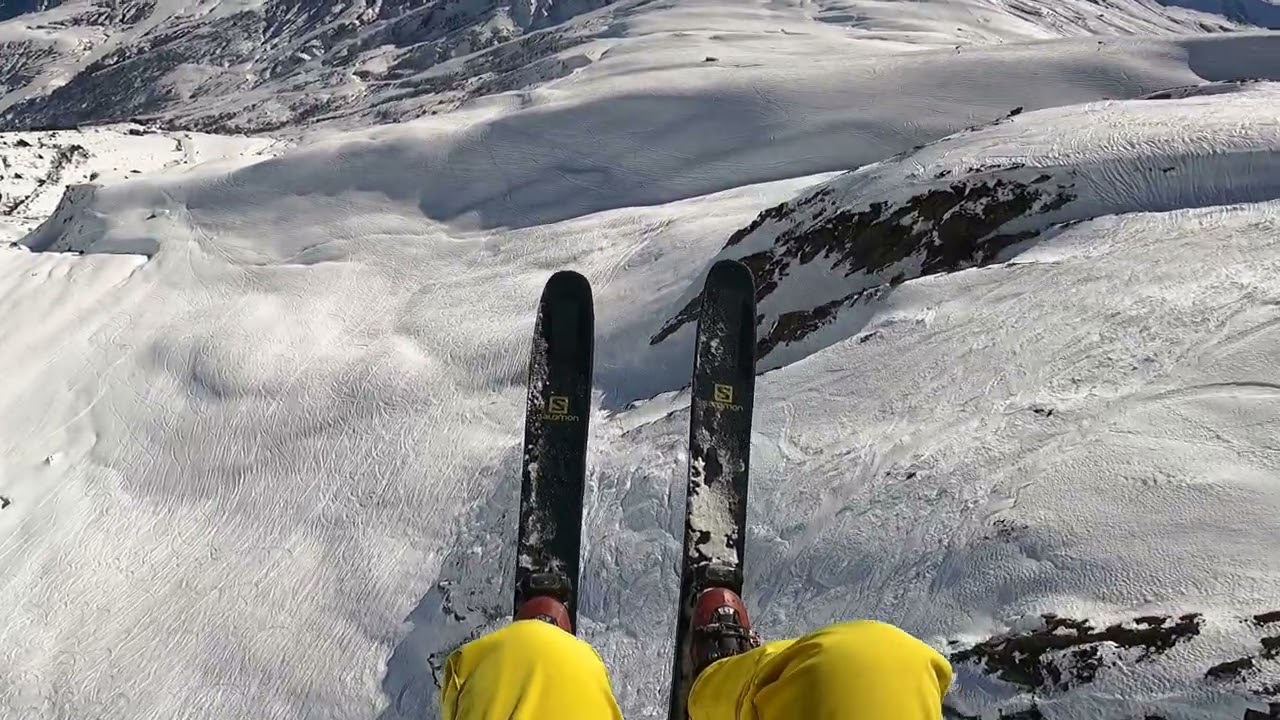 Speedriding run Valmorel / Saint-François - La Lauzière BRUT sans montage