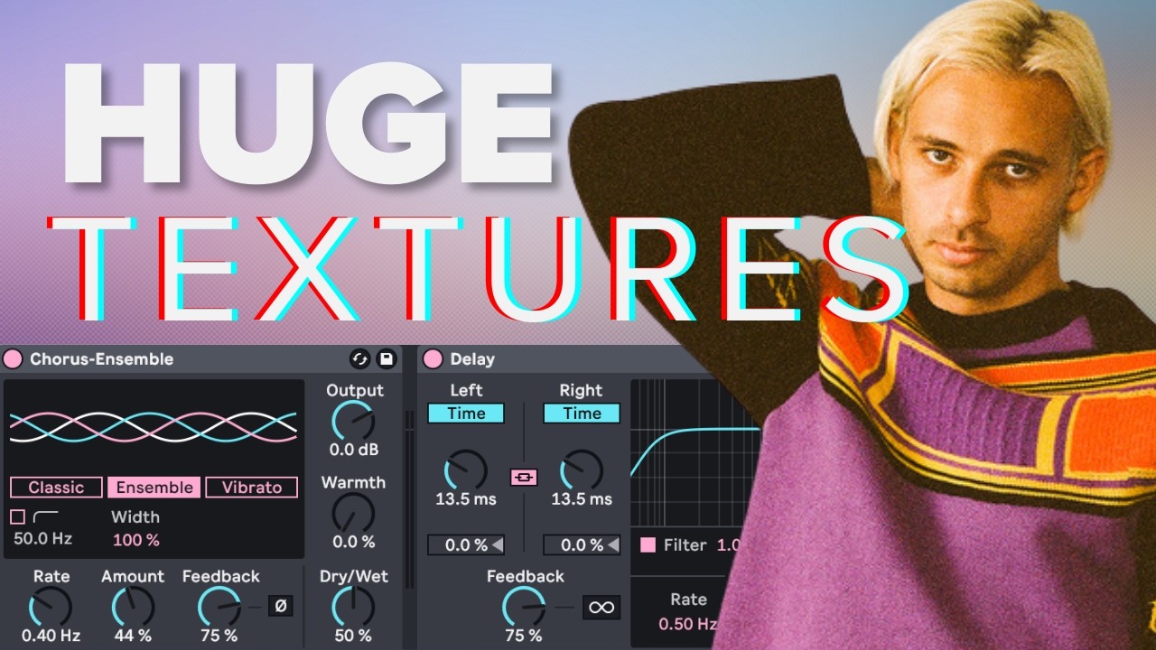 Secret Trick For HUGE Textured Sounds Like Flume & Mk.Gee