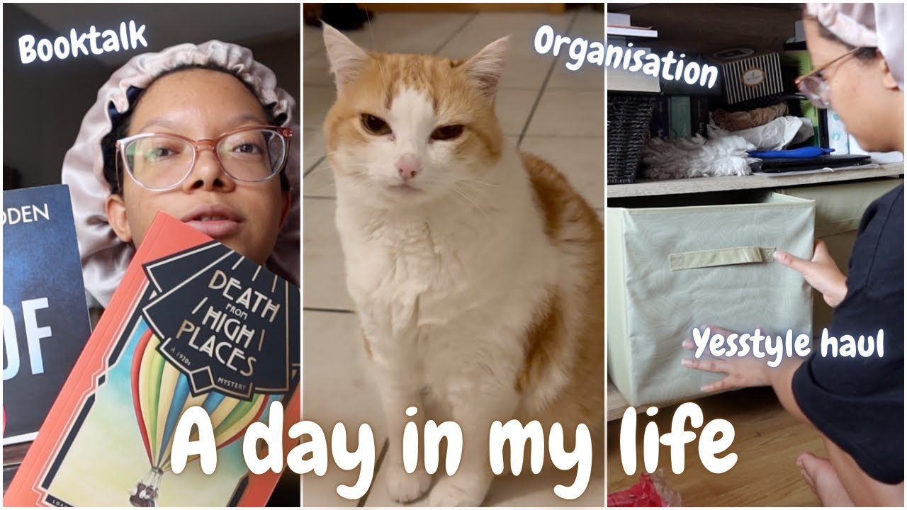 Une journée avec moi 📚🧴🗃️ | Organisation bureau, booktalk & haul Yesstyle