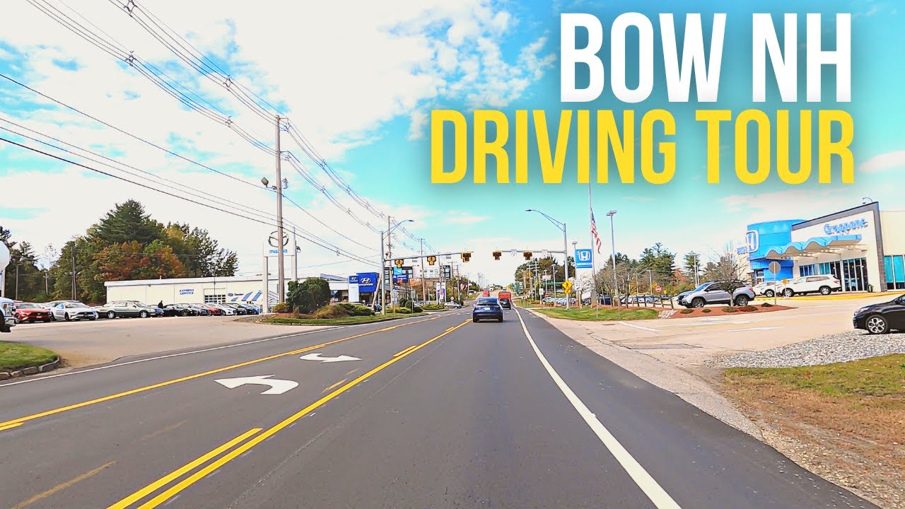 Bow New Hampshire - Driving Tour [4K]