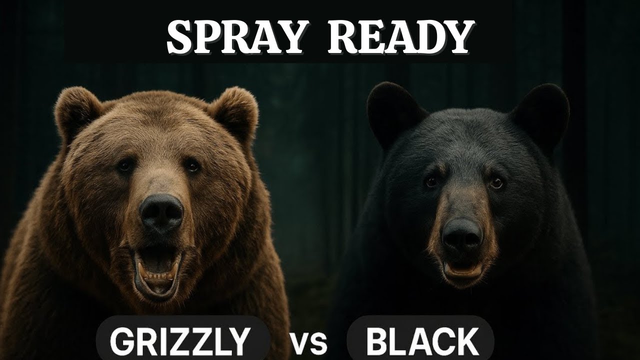 How To Survive a Bear Charge (Grizzly ve Black)