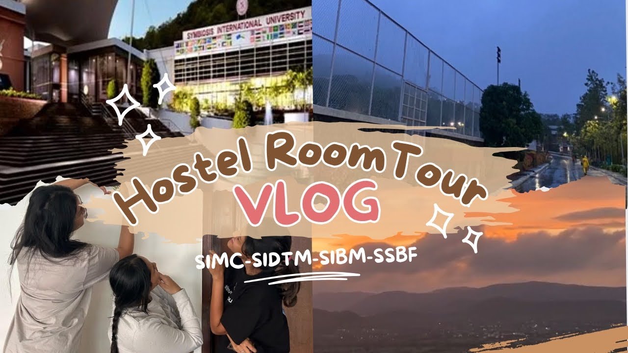 Symbiosis Campus Tour | Hostel Room tour | Hill Top Campus | SIMC-SIBM-SIDTM-SSBF