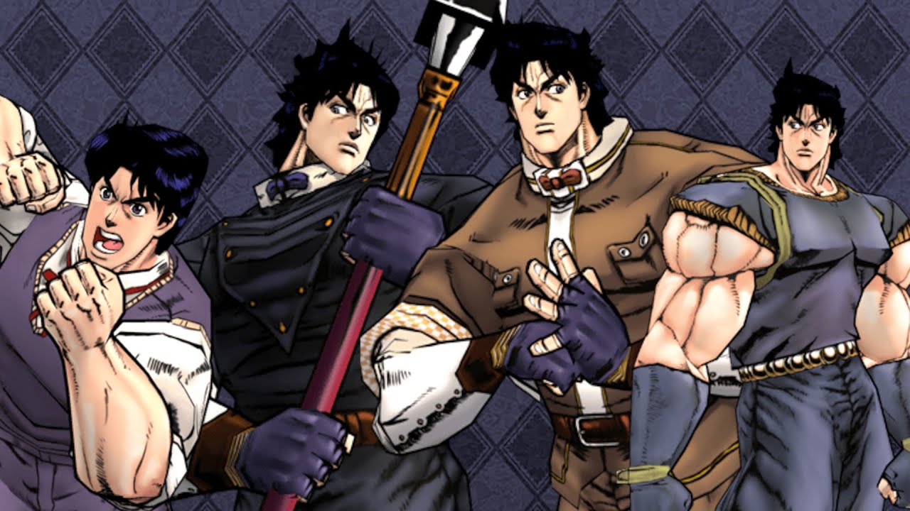 Phantom Blood PS2 - Jonathan Joestar's Movesets