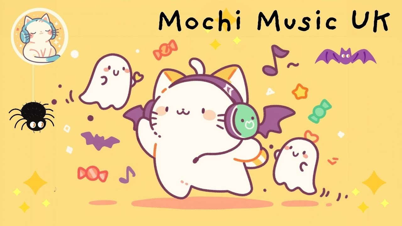 🍬👻🎃Kawaii Halloween! Sweet, calming, relaxing chillout piano music for all ages!