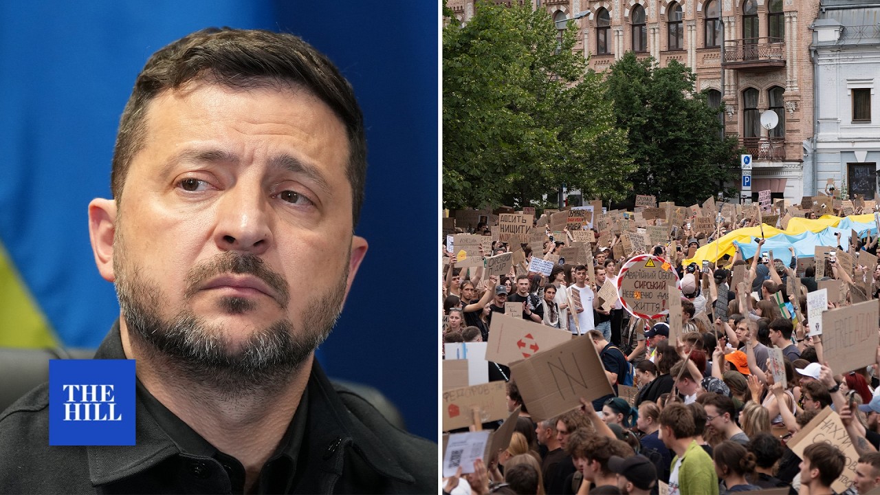 Zelenskyy replaces Ukraine's commander-in-chief after protests against defense minister firing