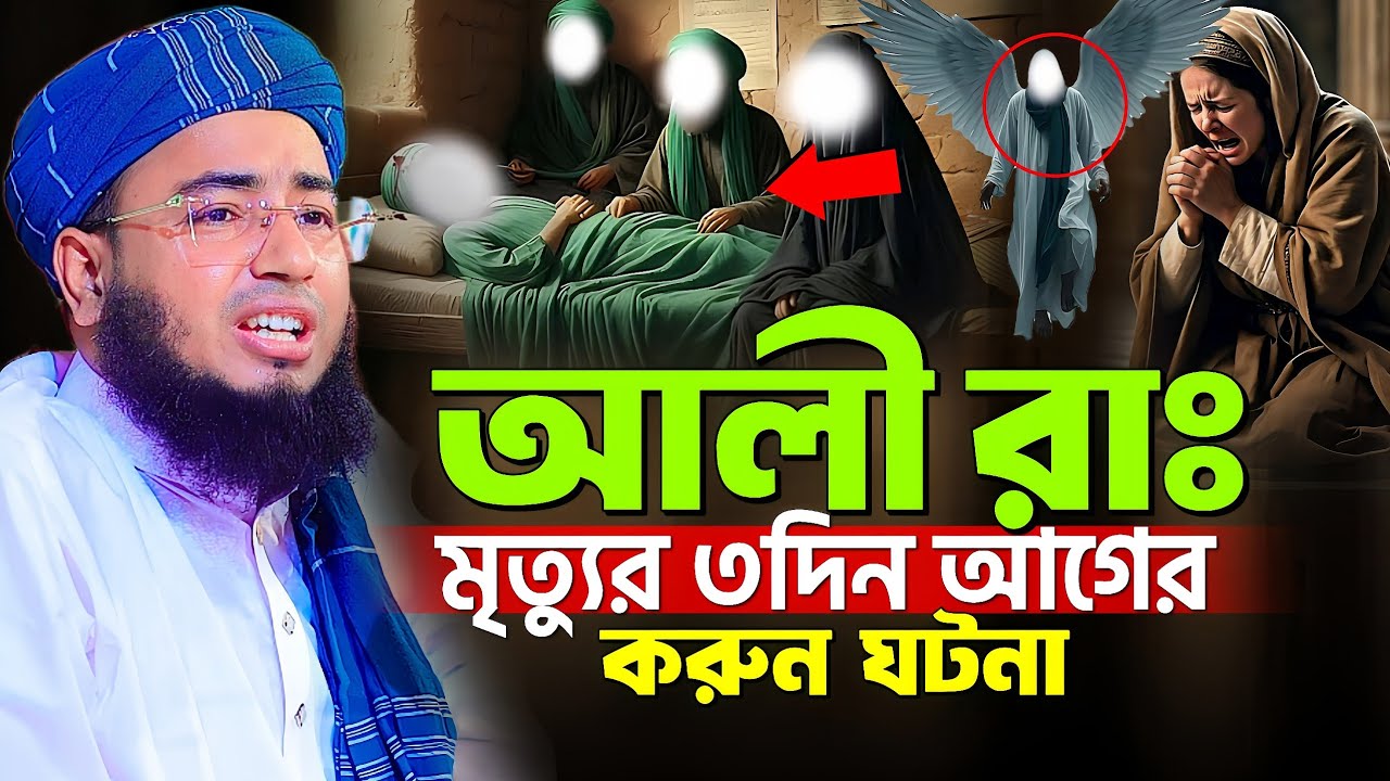 আলী রাঃ মৃত্যুর ৩দিন আগের করুন ঘটনা || Mufti Jahirul Islam Faridi