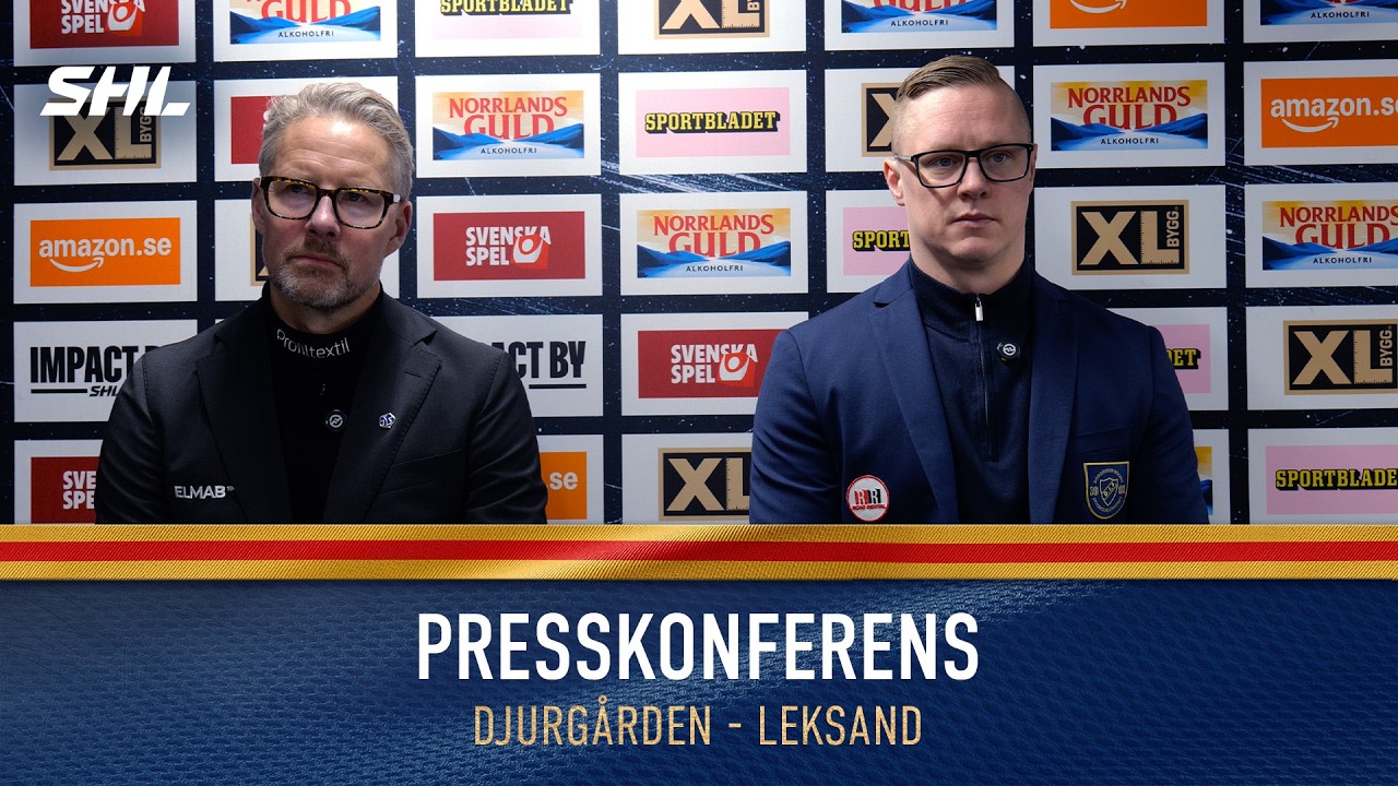 PRESSKONFERENS 🎙️ | DIF-Leksand 2-5