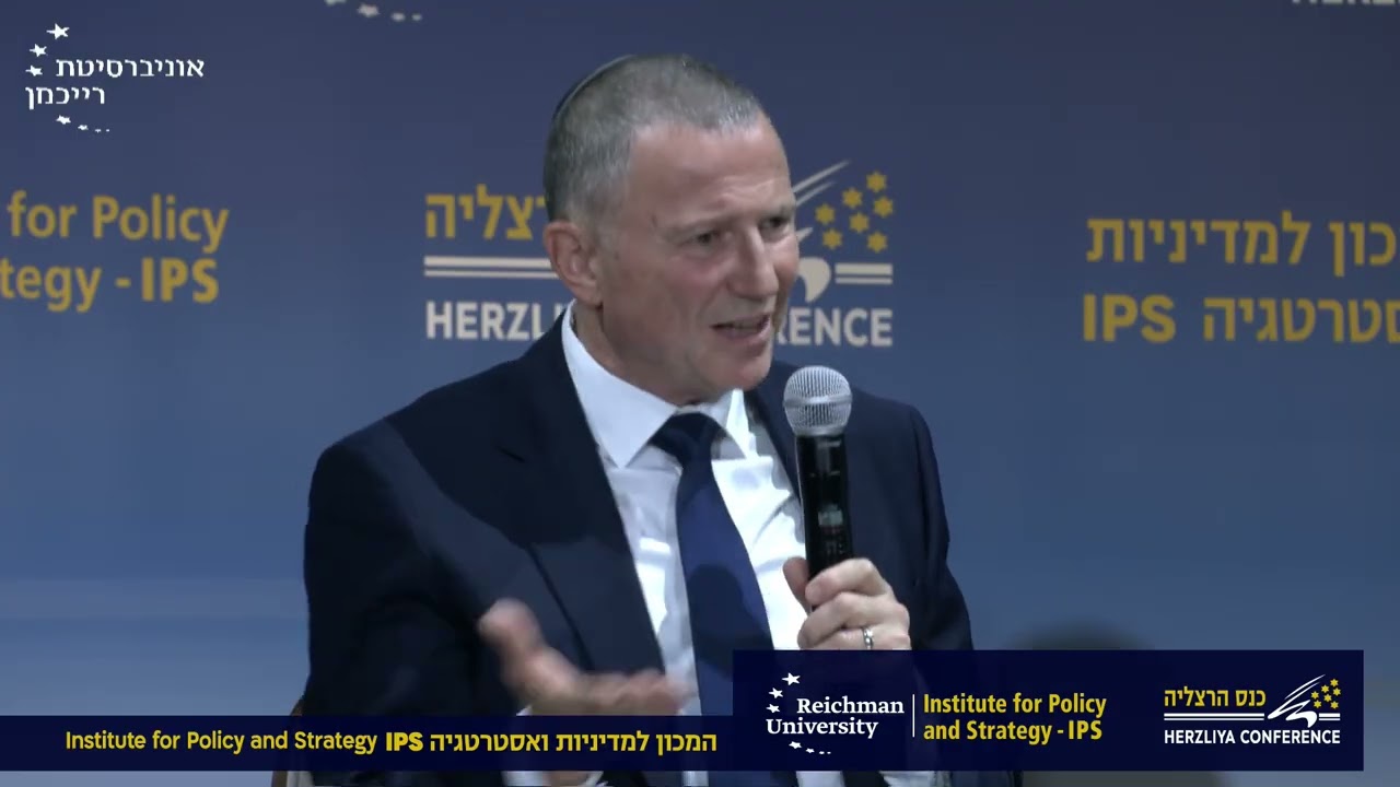 Yuli Edelstein and Amos Gilead