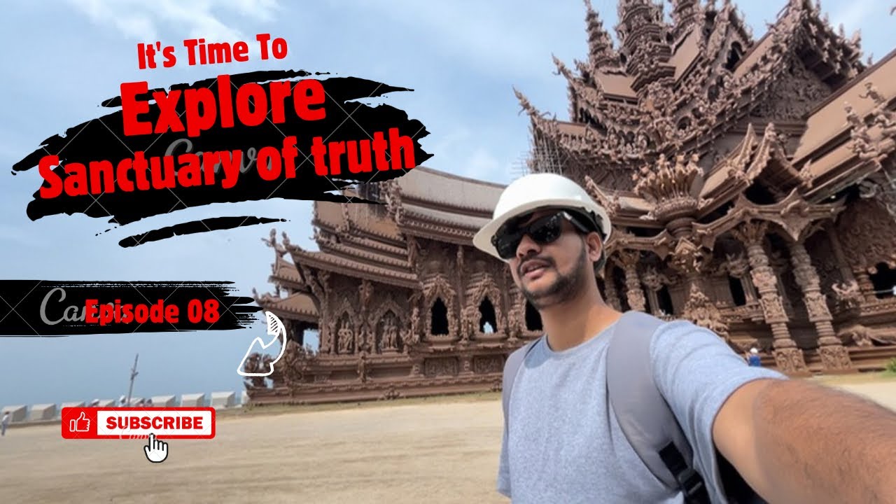 Sanctuary of Truth – Pattaya ka Sabse Unique Museum 🇹🇭| #thailand #trending #travel #pattaya #museum