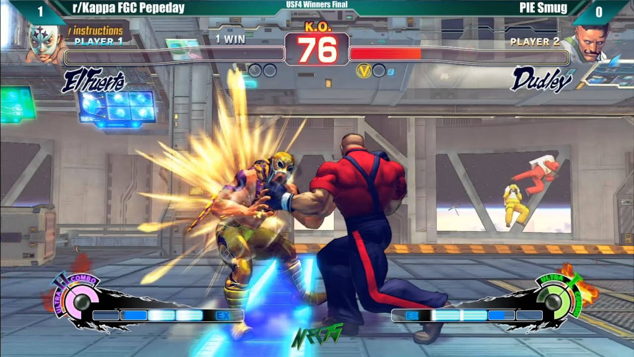 USF4, Pepeday vs Smug (NEC 15 Winner's Finals)