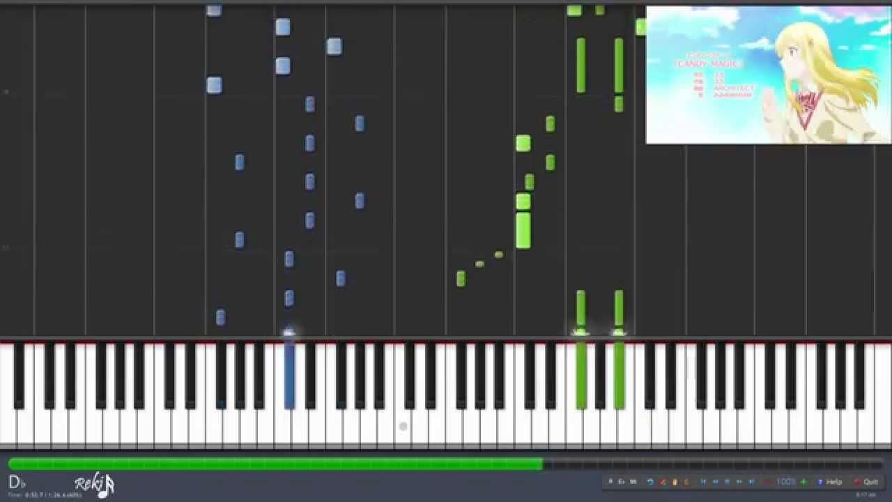 【TV】Yamada-kun to 7-nin no Majo Ending - CANDY MAGIC (Piano)