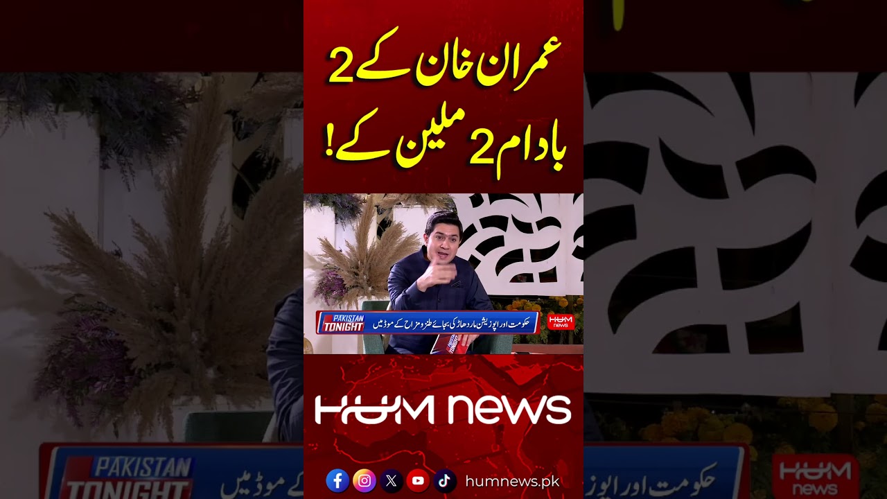 Imran Khan&rsquo;s &lsquo;2 Almonds for 2 Million | Naeem Haider Panjutha vs Mohsin Baig | Hum News | Pakistan