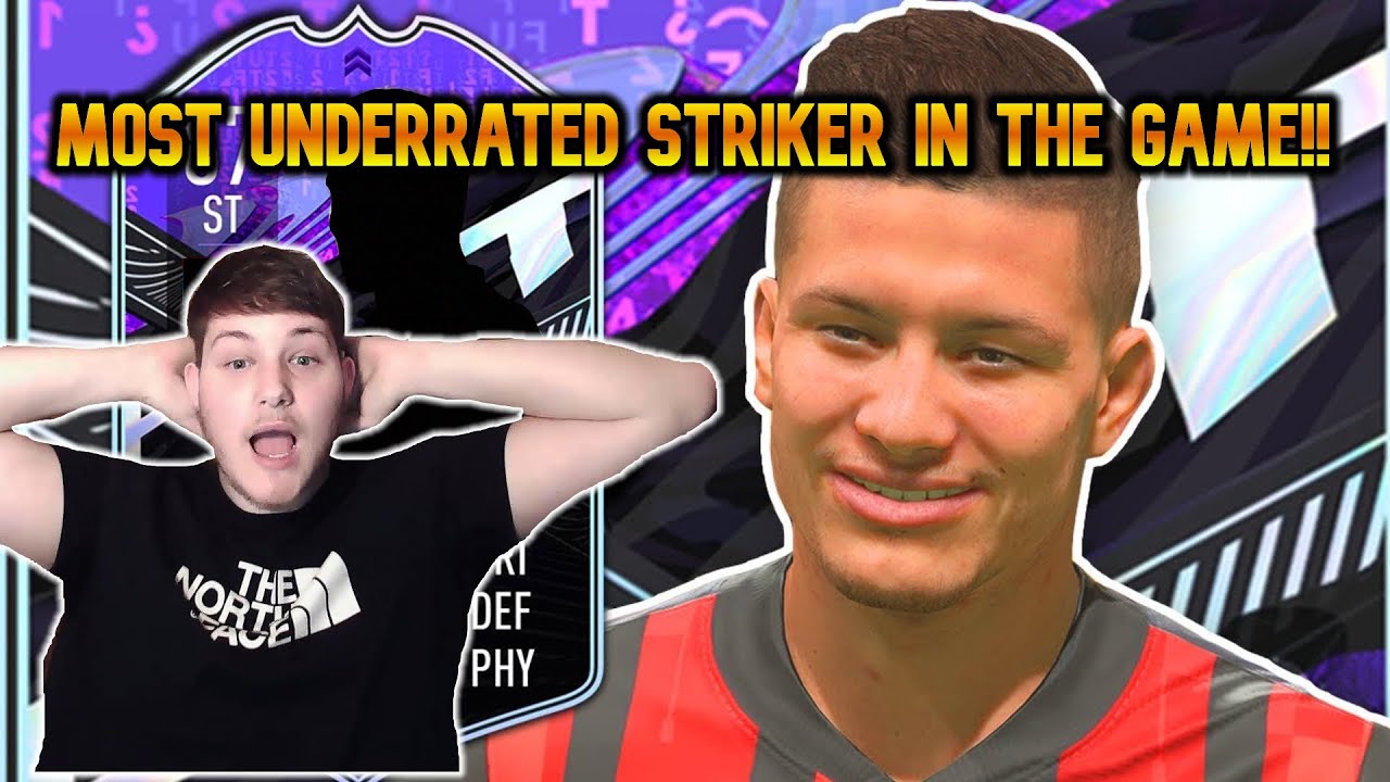 THE BEST CHEAP STRIKER IN FIFA 21 1MILL COIN SQUAD BUILDER