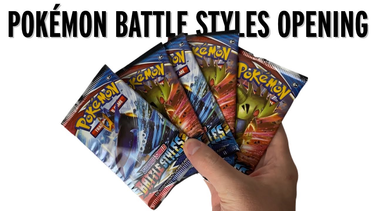 I Opened 5 Packs of Pokémon Battle Styles And Pulled A Full Art...