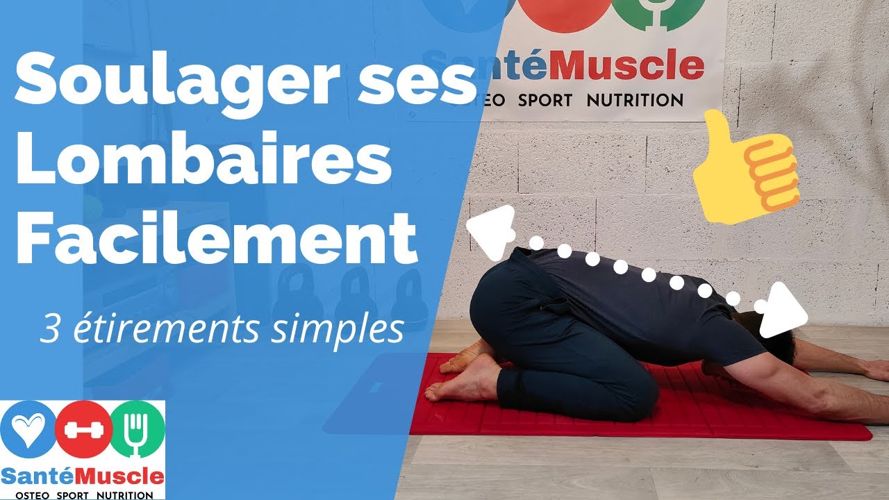 Mal de dos: 3 exercices et &eacute;tirements pour se soulager