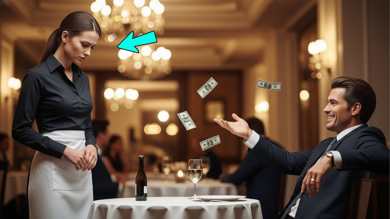He Tossed Money at Her — The Mafia King Froze When She Burned It and Spoke One Deadly Line
