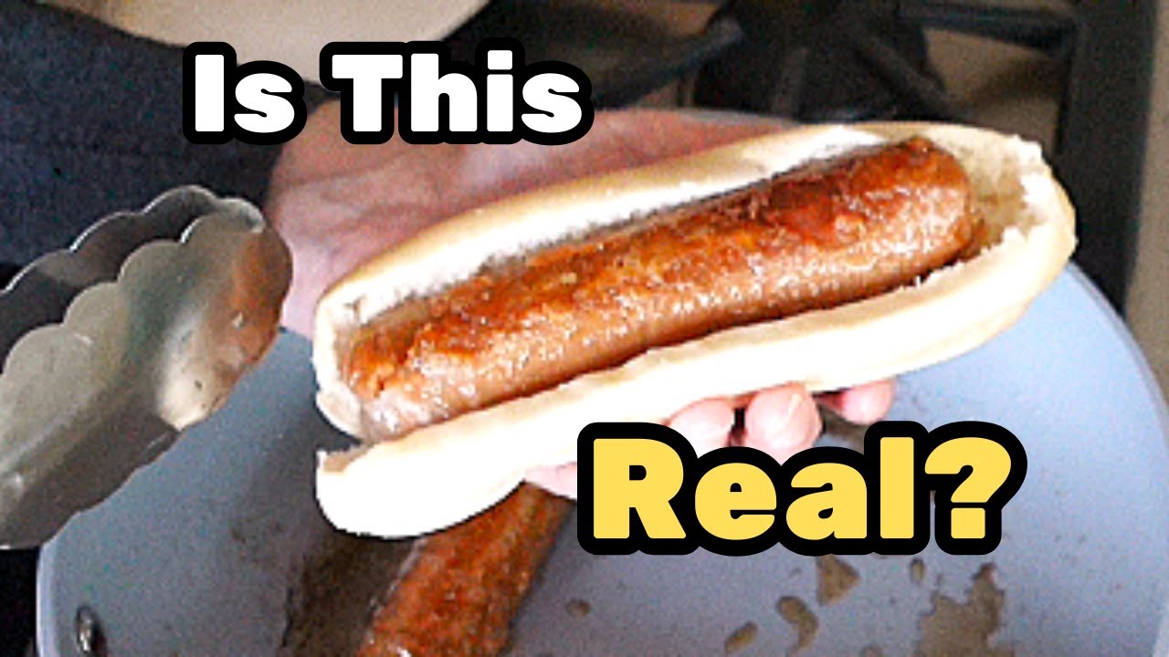 Самый реалистичный веганский хот-дог без глютена?