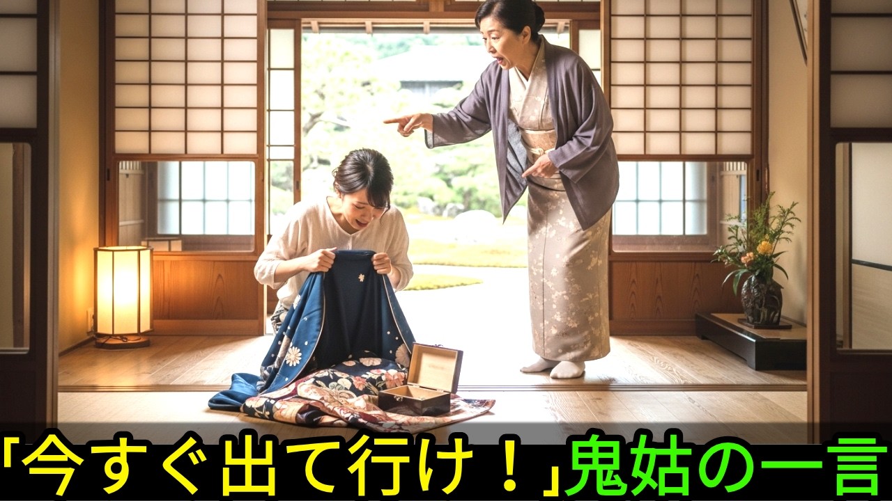 「この家から今すぐ出て行け！」追い出された嫁に姑が投げつけた風呂敷…その中を見た瞬間――