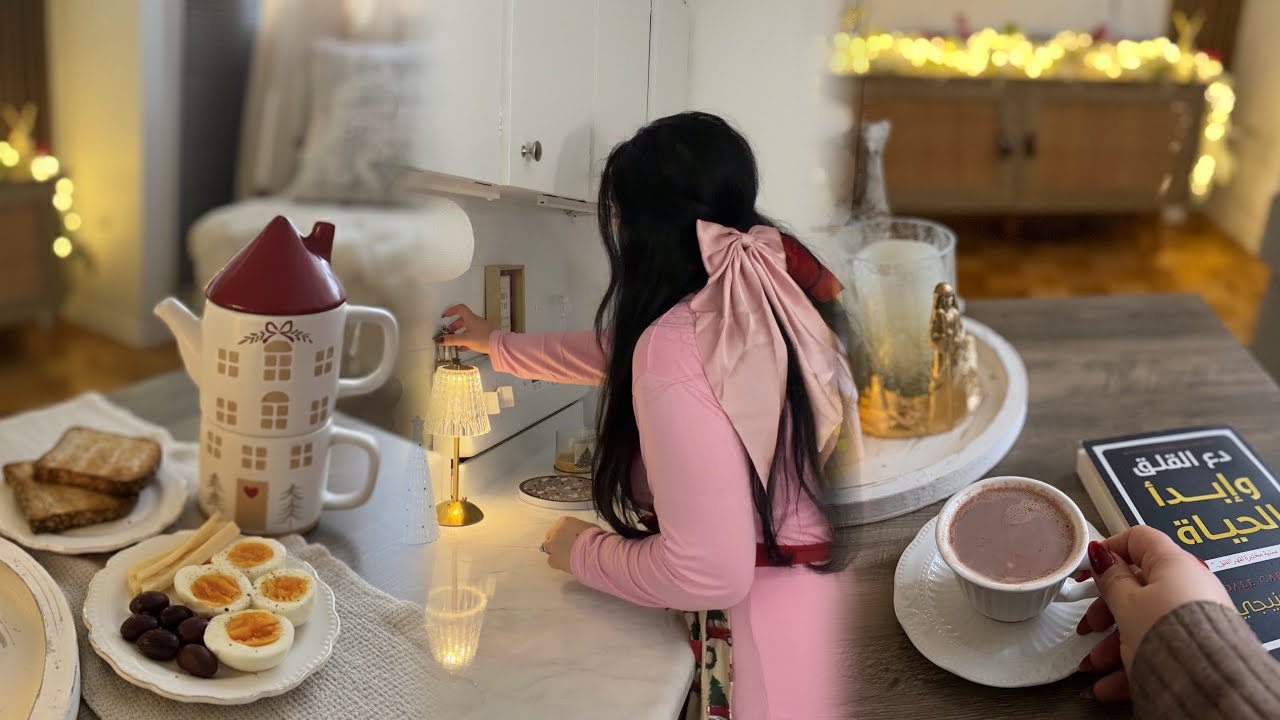 Cozy Winter Days at Home | Grocery Shopping 🛒  | Event Decorating | Eating Healthy 🥚 🥘 