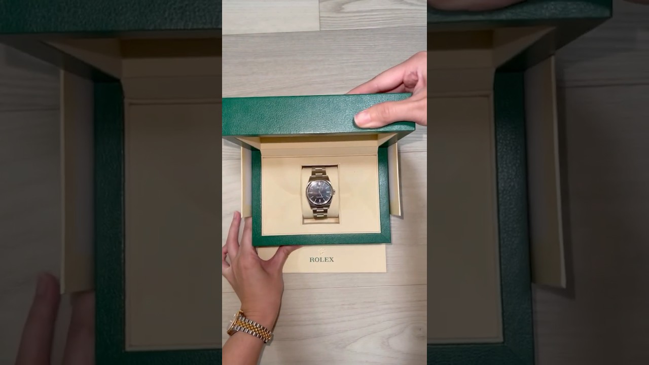 Unboxing Rolex Oyster Perpetual 36 126000 Black Dial #rolex #rolexwatches #shorts #watch #unboxing