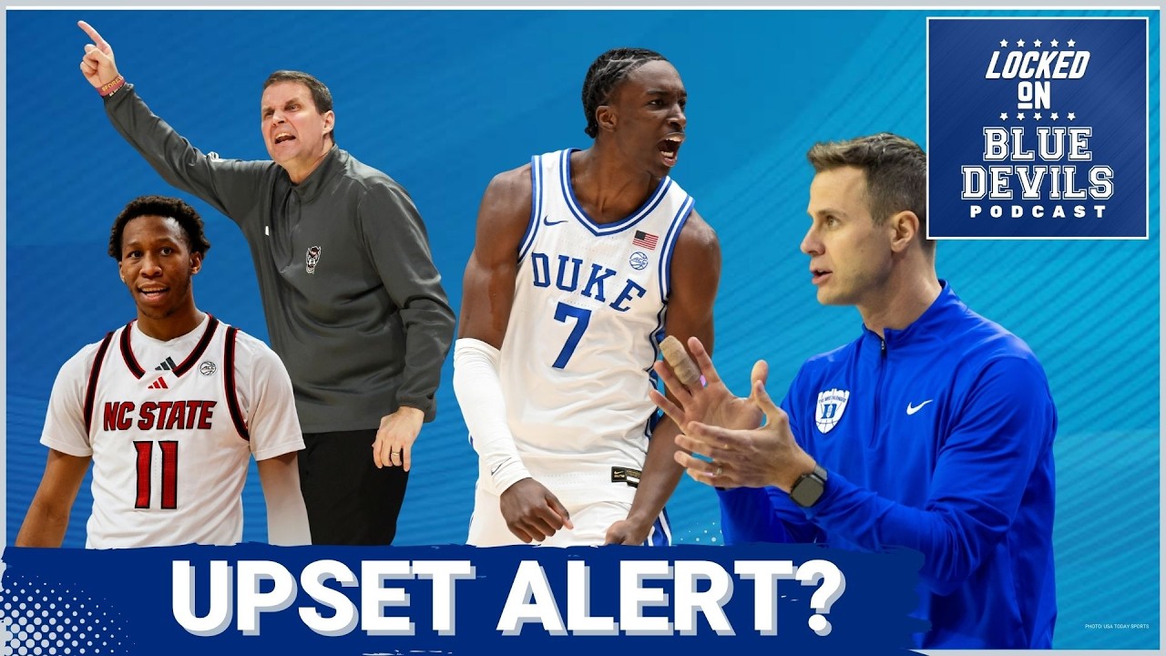 BATTLE: Duke Basketball Faces NC State — Ultimate ACC PREVIEW — Locked On CROSSOVER