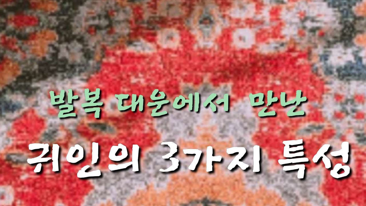 [Ion 에너지 치유] 발복 대운에서 만난 귀인들의 3가지 특성