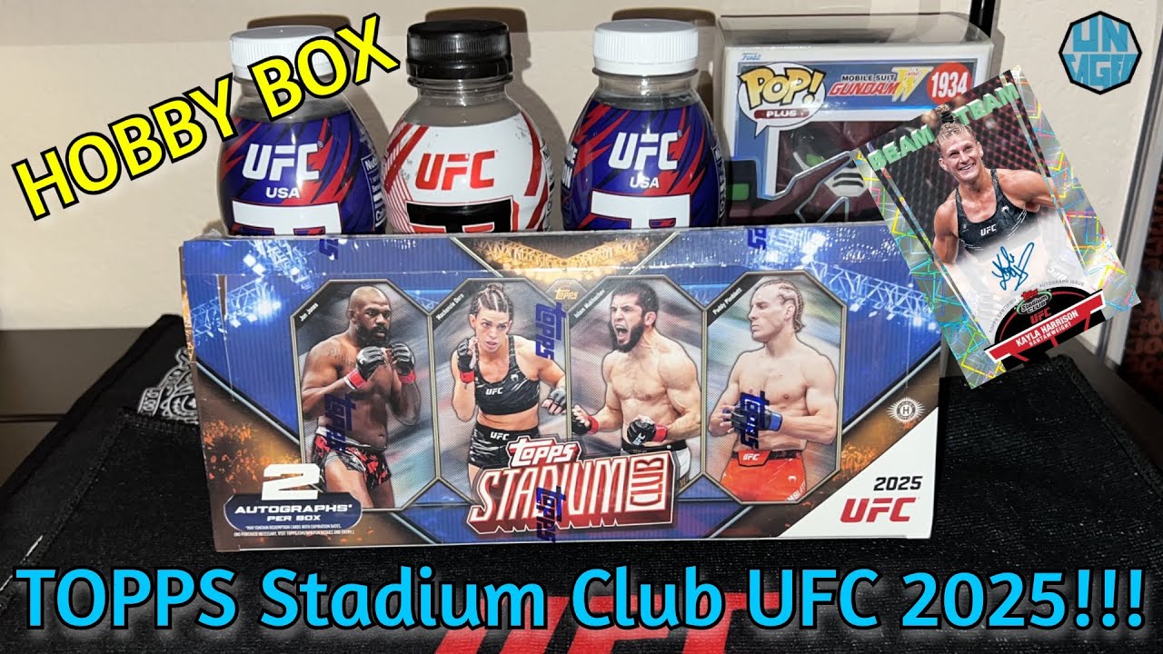TOPPS STADIUM CLUB UFC IS HERE!!!