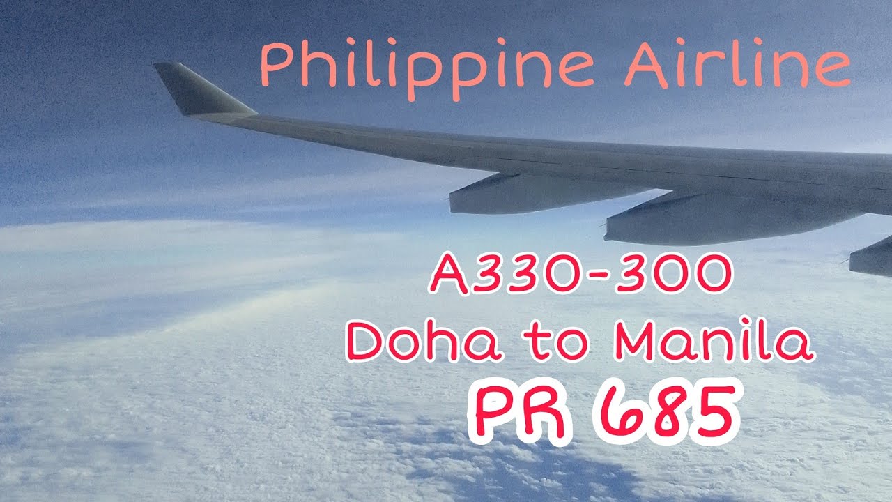 Philippine Airlines Doha to Manila Flight