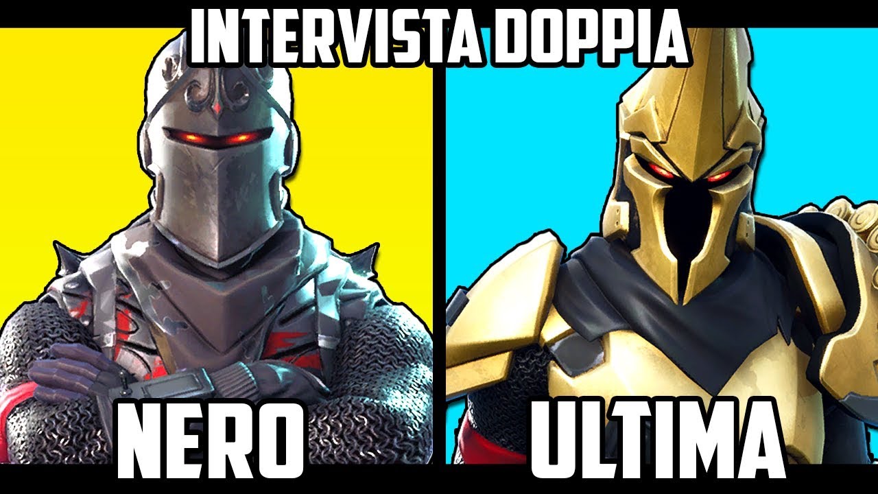 CAVALIERE NERO vs CAVALIERE ULTIMA : La SFIDA FINALE – INTERVISTA DOPPIA *Domande Scomode*