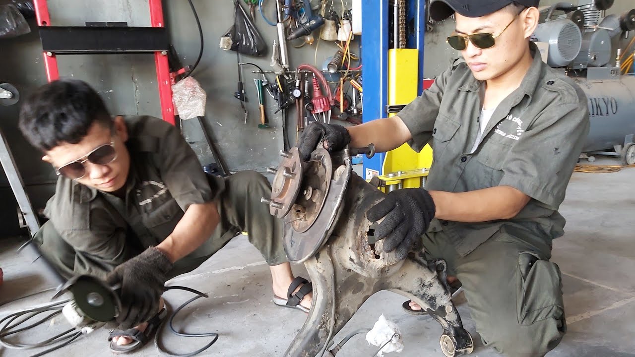 Kia morning sau 100.000km cần làm gì phần gầm - gara Cường Nguyễn
