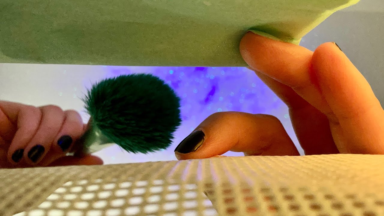 Lofi ASMR relaxing face mask application (no talking, actual camera touching, personal attention)