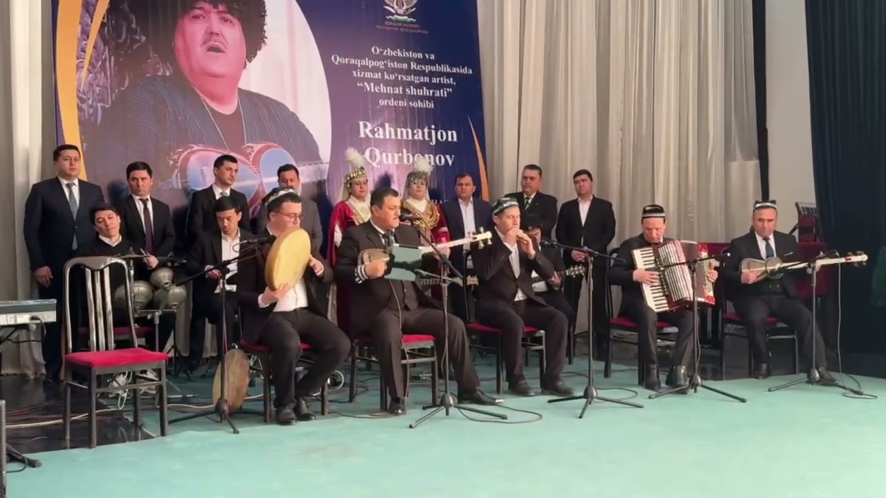 Шихназар Курбонов..Рахматжон огамни эслаб концерт дастури