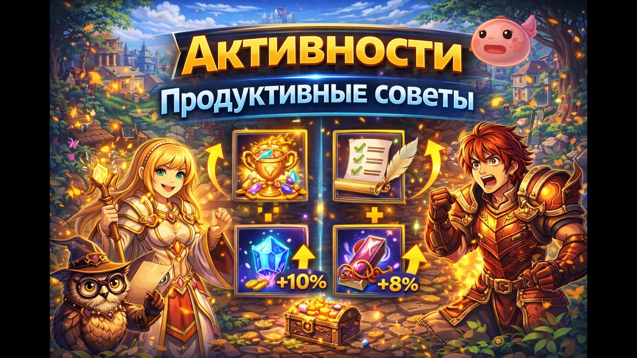 Ragnarok X: Next Generation - Активности. Продуктивные советы