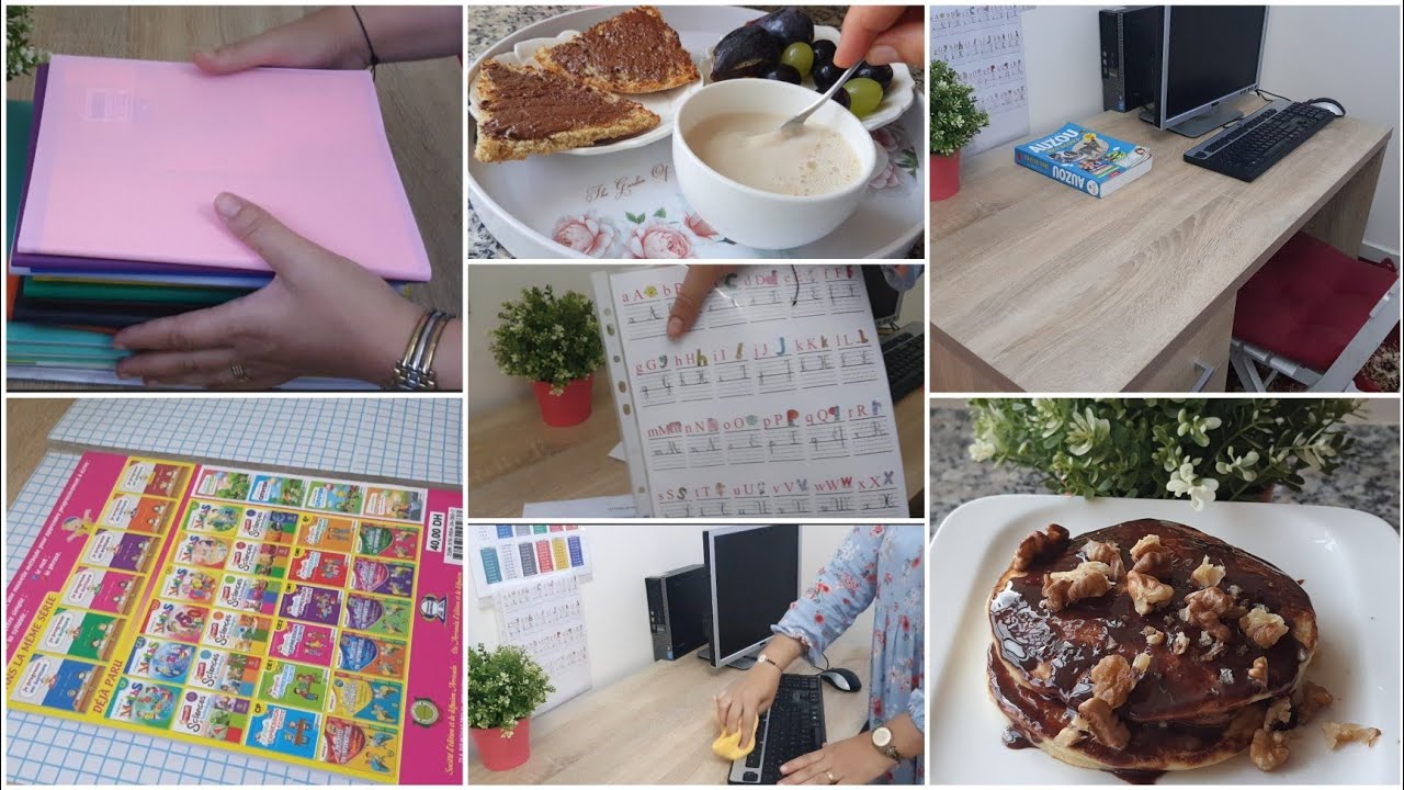 تحضيرات الدخول المدرسي🥞🏢🥰🥳🥳🤗