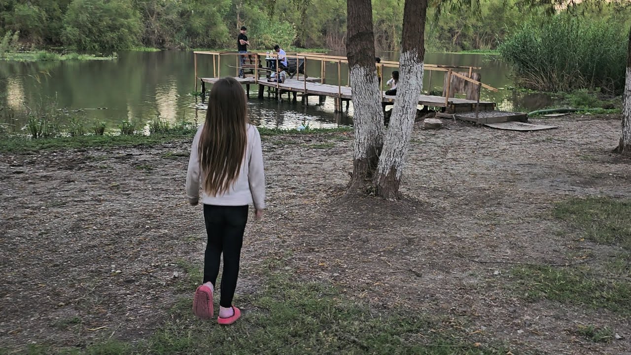 Una tarde con mis nietos en la Ribera Mágica malecón de Guasave🍃🌞  