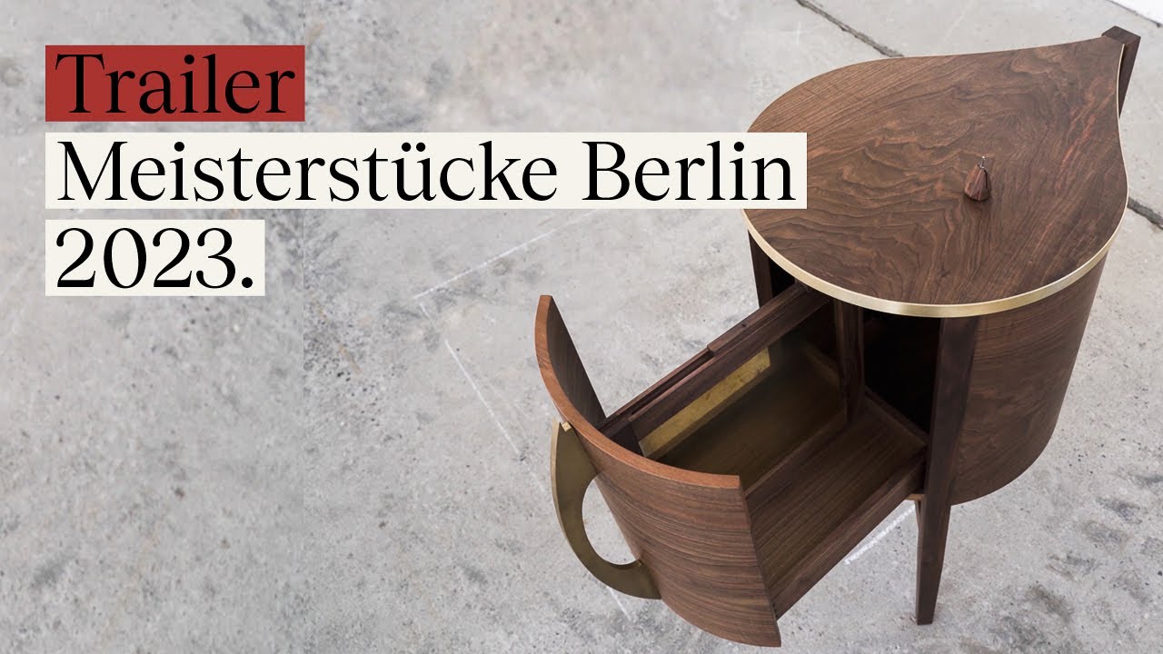 Meisterstücke der Tischler in Berlin 2023