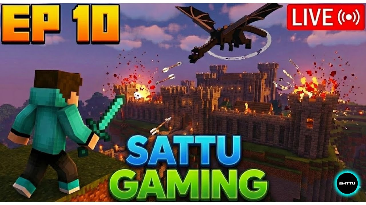 EP 10: EPIC MANSION EXPLOSION?! 💣 Building My Dream House | Sattu Gaming LIVE