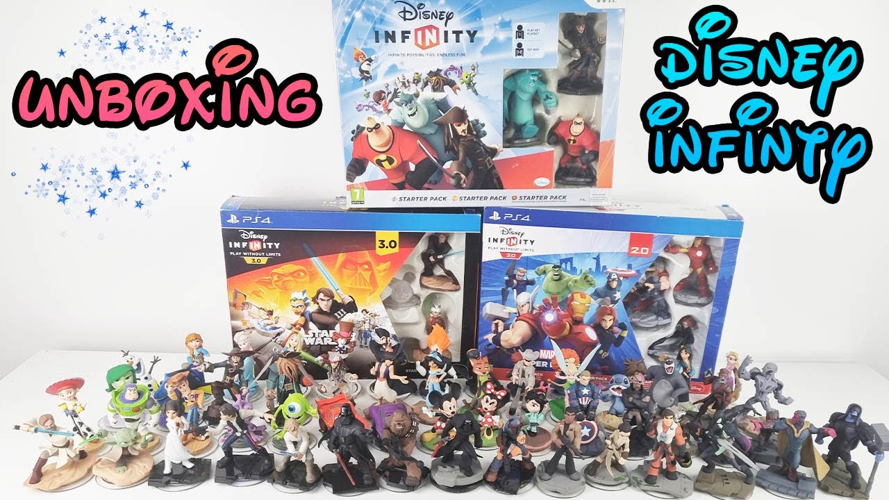 TODAS MIS FIGURAS DISNEY INFINITY