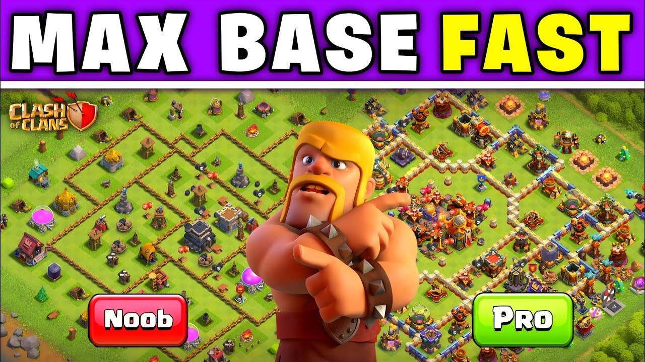 How to Max Your Town Hall Fast in Clash of clans 2025
