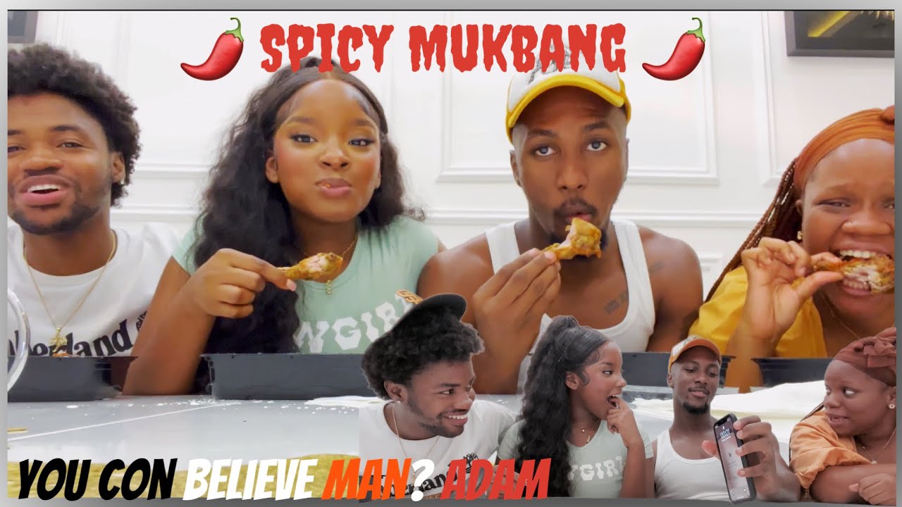 SPICY WING MUKBANG| dating in Lagos|red flags in both genders
