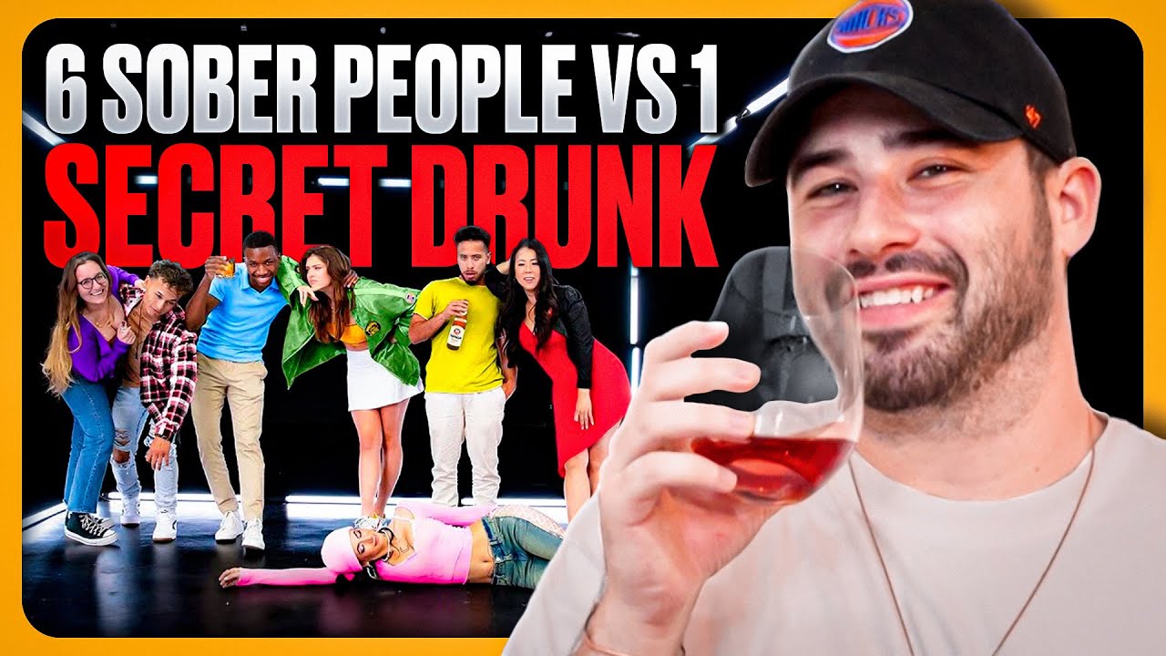Can You Spot The Secret Drunk Person?